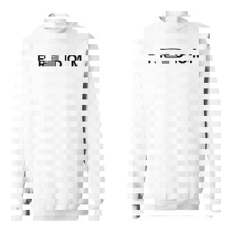 Freedom American Flag Christ Is King Sweatshirt - Thegiftio