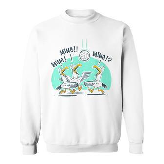 Bird Playing Volleyball Sweatshirt - Thegiftio UK