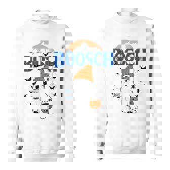 Boo Ghost Halloween Beer Drinking Spooky Season Men Sweatshirt | Mazezy