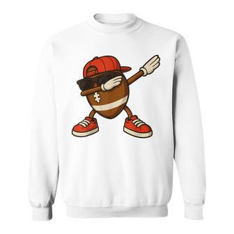 Dabbing Football For Boys Dab With Cap Sweatshirt - Thegiftio UK