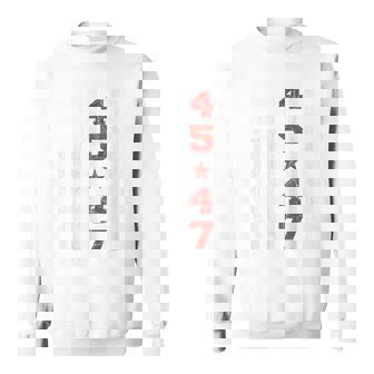 Qr President Trump Dance Code Trump 4547 À L'arrière Sweater e - Cadeauxyz
