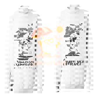 Summerween Cute Spooky Summer Ghost Halloween Lover Sweatshirt - Monsterry