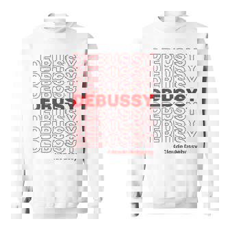 クロード ドビュッシー クラシック音楽作曲家 Thank You Meme スウェットシャツ - Kawaiitshirt