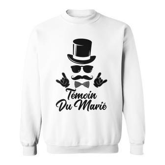 Futur Témoin Marié Enterrement Deie De Garçon Evg Humour Sweater e - Cadeauxyz