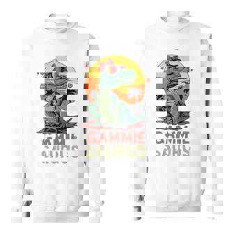 Gammiesaurus Dino Dinosaur Gammie-Saurus T-Rex Trex Sweatshirt - Monsterry