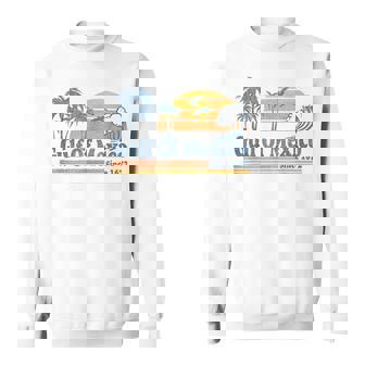 Gulf Of Mexico Since 1672 Retro Vintage Beach Sweatshirt - Thegiftio UK