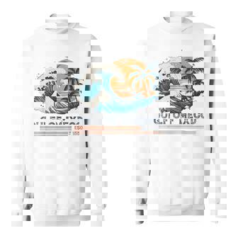 Gulf Of Mexico Retro Vintage Sweatshirt - Thegiftio UK