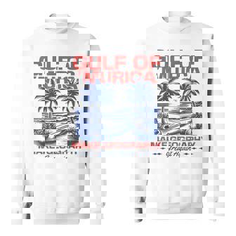 Gulf Of Usa American Gulf Of Murica Patriotic Beach Sweatshirt - Monsterry