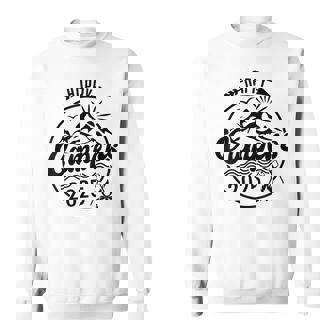 Happy Campers 2025 Friends Camping Adventures In Outdoors Sweatshirt | Mazezy