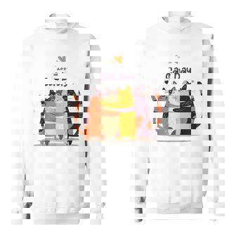 Happy Cat Day Lindos Gatos Abrazadores Para Amantes De Los Gatos Camisa de entrenamiento - Regaloses