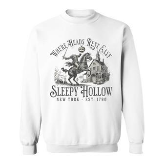 Headless Horseman Sleepy Hollow Jack O Lantern Halloween Sweatshirt - Thegiftio UK