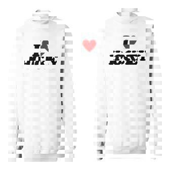 I Heart Hockey スウェットシャツ - Kawaiitshirt