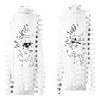 Hey Cancer F U Cat Middle Finger Fuck Cancer Sweatshirt - Thegiftio