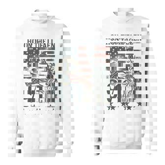 Honor The Fallen September 11 Memorial Day American Flag Sweatshirt | Mazezy