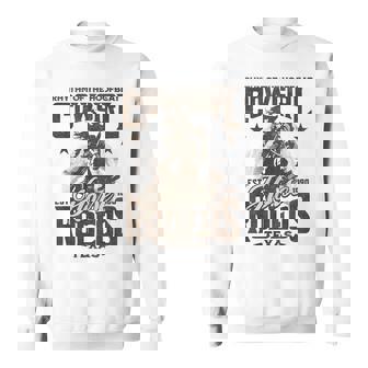 Hoofbeatのリズム カウガール 馬 ロデオ テキサスホース スウェットシャツ - Kawaiitshirt