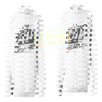 I'm Edwin Doing Edwin Things Edwin 名前 スウェットシャツ - Kawaiitshirt