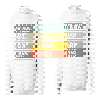 I'm Kawan Doing Kawan Things 面白い名言 長袖tシャツ スウェットシャツ - Kawaiitshirt