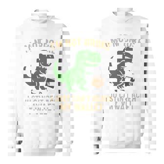 I'm Not Broke Top For Friend Withhort Arms Joke 長袖tシャツ スウェットシャツ - Kawaiitshirt