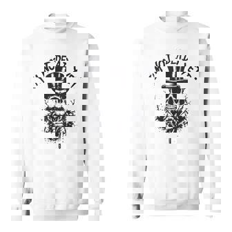 I'm Not Dead Yet Thekeleton Head スウェットシャツ - Kawaiitshirt