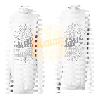 I'm A Mommy Mamacita Radiant Words Sweatshirt - Thegiftio