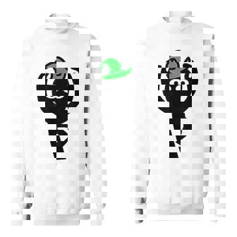 Inscryption ダンシング魔法使いホラーカードゲーム ハロウィン 怖い スウェットシャツ - Kawaiitshirt