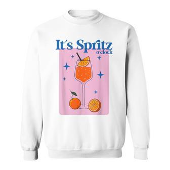 It's Spritz O Clock – Hallholes Aperoils Spritz Stars Sweatshirt - Thegiftio UK