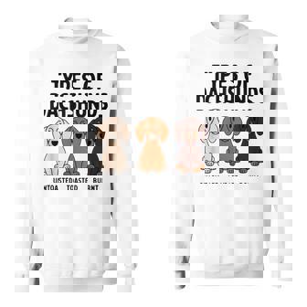 I've Got Friends In Low Places DachshundCo Types Of Dachshund Wiener Sausage Dog Sweatshirt - Thegiftio