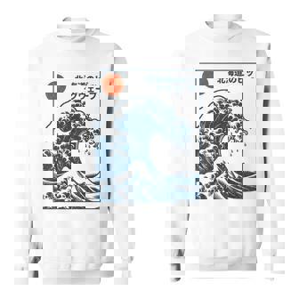 Japanese Great Wave Men's Graphic Sweatshirt - Thegiftio