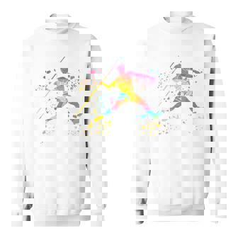 Javelin Throwe Colorsplash キッズ やり投げ スウェットシャツ - Kawaiitshirt