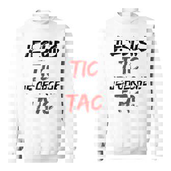 Je Suis Tic Je Cherche Tac Déguisement Tic Et Tac Duo Sweater e - Cadeauxyz