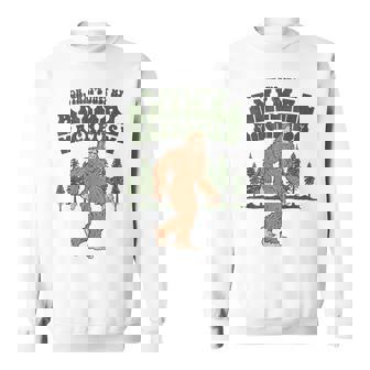 Just My Animal Magnetism Bigfoot Sasquatch Fathers Day Sweatshirt - Monsterry