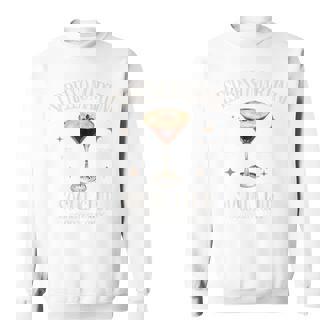 Kaffee Cocktail Cafe Rücken Sweatshirt - Geschenkecke
