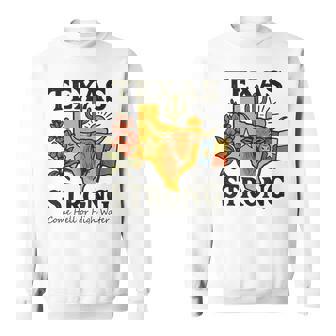 Kerrville Strong Kerr County Strong Texas Strong Support Sweatshirt | Mazezy