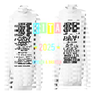 Kitaabsolvent Kitaabgänger Kindergarten Abschied Children's Kita Geschafft Kita Abgänger Kindergarten Child Graduation 2025 Gray Sweatshirt - Seseable