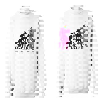 La Evolución Termina Con Un Unicornio Diseño Divertido Gay Camisa de entrenamiento - Regaloses