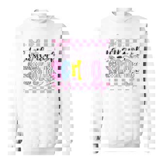 Last Day Of School Coquette Bow School's Out For Summer Sweatshirt - Monsterry