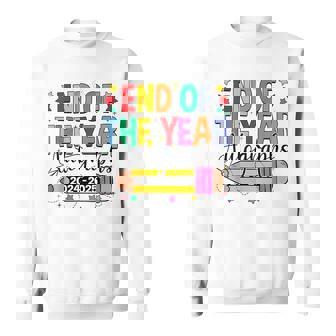 Last Day Of School End Of The Year Autographs 2024-2025 Sweatshirt | Mazezy