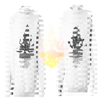 Lele ヒンドゥー教の神 ヴィシュヌ・ガネーシャ・シヴァモチーフ スウェットシャツ - Kawaiitshirt