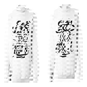 Let's Taco Bout It 面白い メキシコ料理 タコス シンコ・デ・マヨ スウェットシャツ - Kawaiitshirt