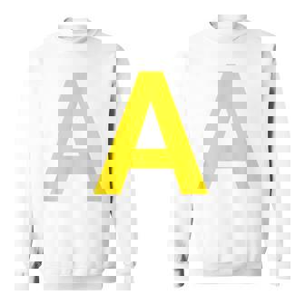 Letter A Chipmunk Group Matching Halloween Costume Sweatshirt - Monsterry