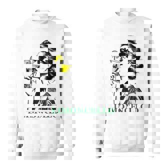 Limoncello Italian Liqueur Sicily Lemon Summer Cocktail Sweatshirt - Thegiftio UK