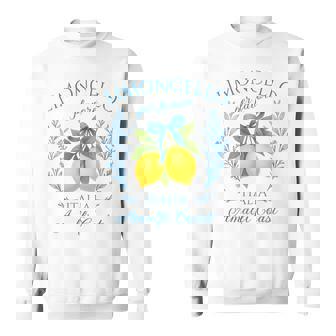 Limoncello Per Favore レモン 夏 イタリア スウェットシャツ - Kawaiitshirt
