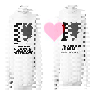 I Love Admira スウェットシャツ - Kawaiitshirt