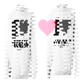 I Love Fukuoka スウェットシャツ - Kawaiitshirt