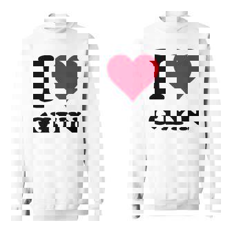 I Love Glyn スウェットシャツ - Kawaiitshirt