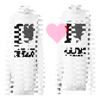 I Love Guam スウェットシャツ - Kawaiitshirt