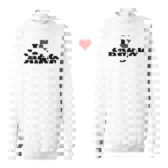 I Love Heart Bangkok タイ Bk Bkk スウェットシャツ - Kawaiitshirt