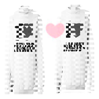 I Love Kumamoto 熊本大好き スウェットシャツ - Kawaiitshirt