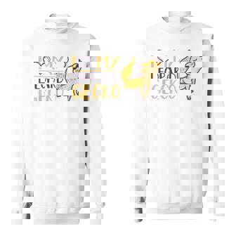 I Love My Leopard Gecko トカゲ ヒョウ ヤモリ 爬虫類 スウェットシャツ - Kawaiitshirt