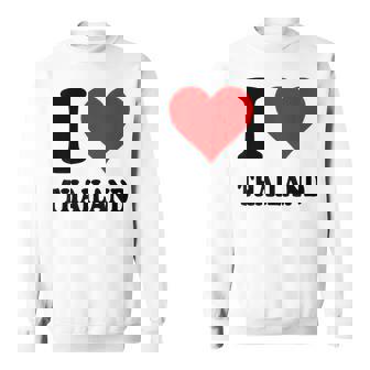 I Love Thailand スウェットシャツ - Kawaiitshirt